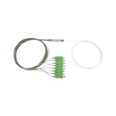 Splitter (Divisor Óptico) tipo PLC de 1x8 conectores SC/APC de salida - Fibralink México